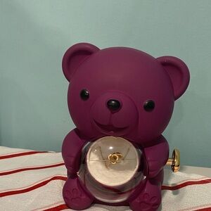 Purple Bear Music Box